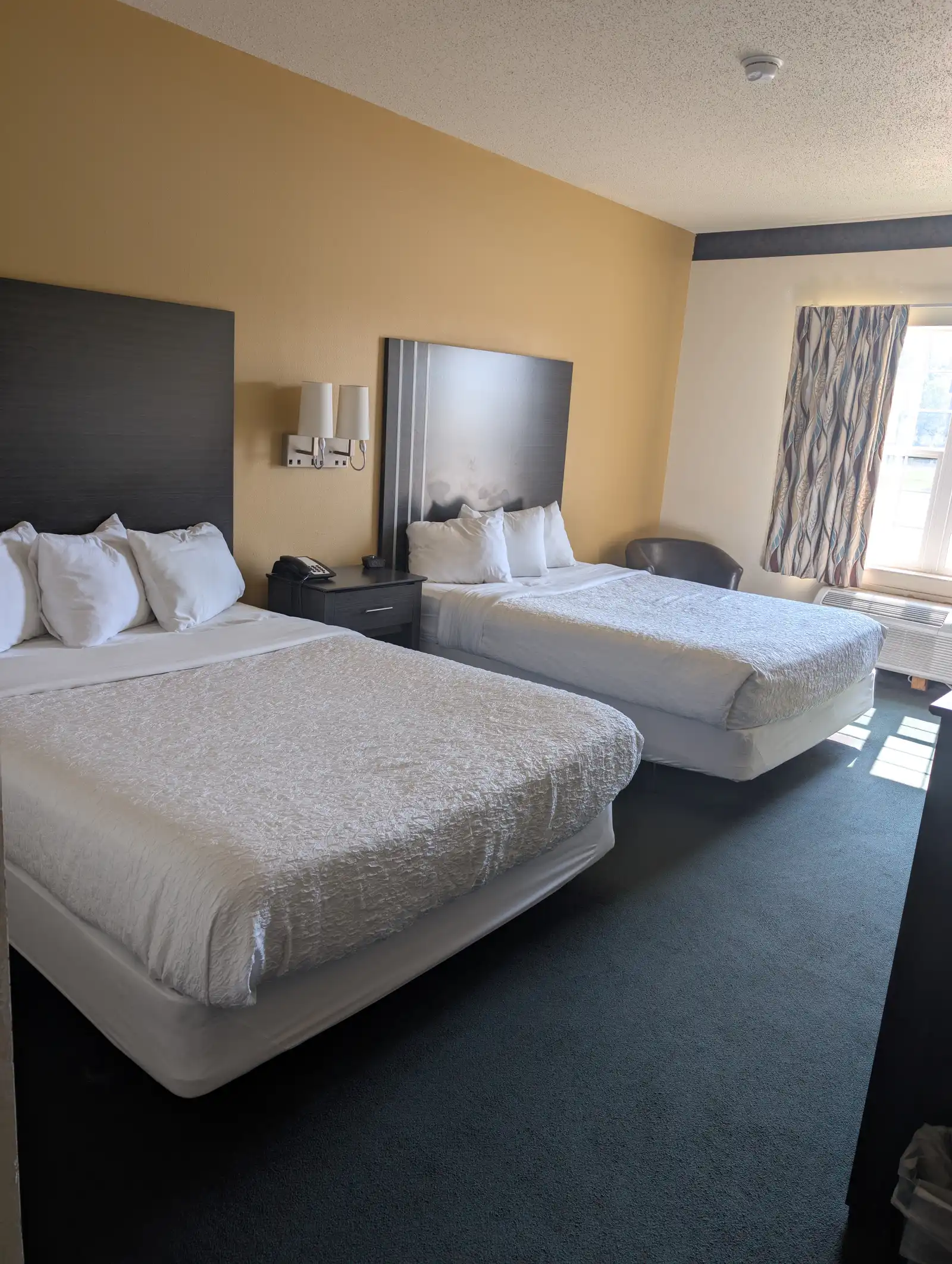 A Double Queen room with two queen beds